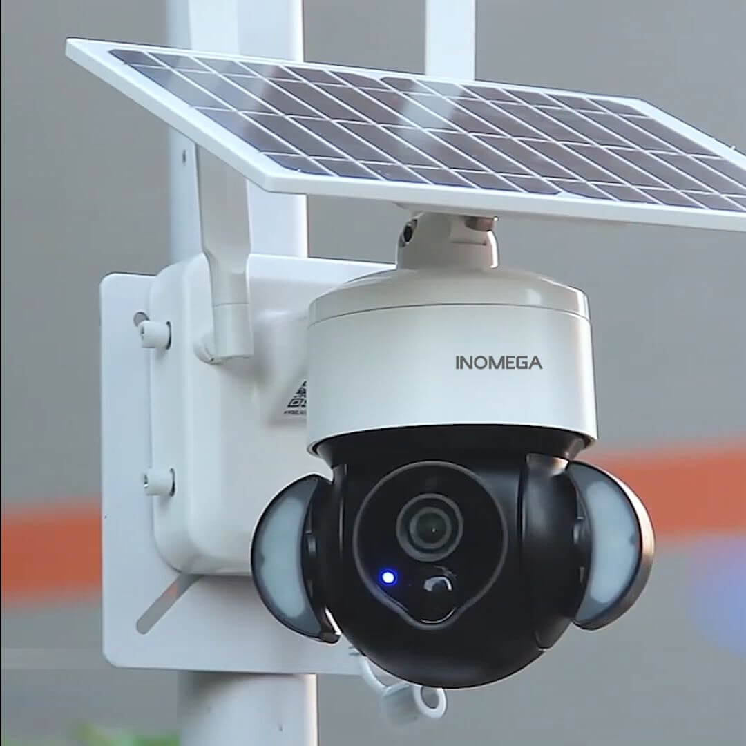 InoCam Solar Dome™  Solar Powered Outdoor Camera